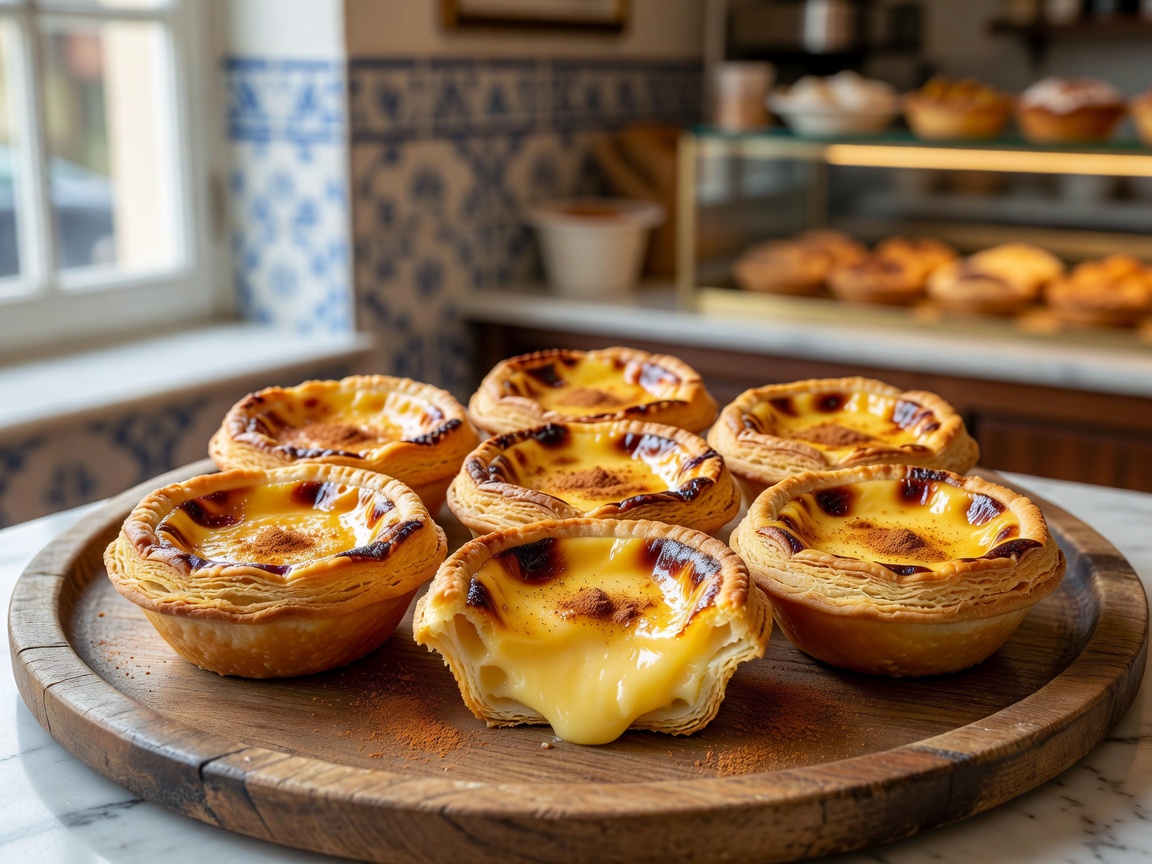 Pastéis de Belém custard tarts